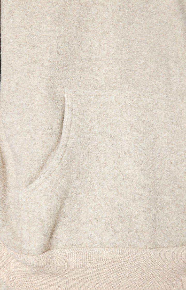 Herensweater met capuchon Retobeach, BEIGE GEVLEKT, hi-res-model