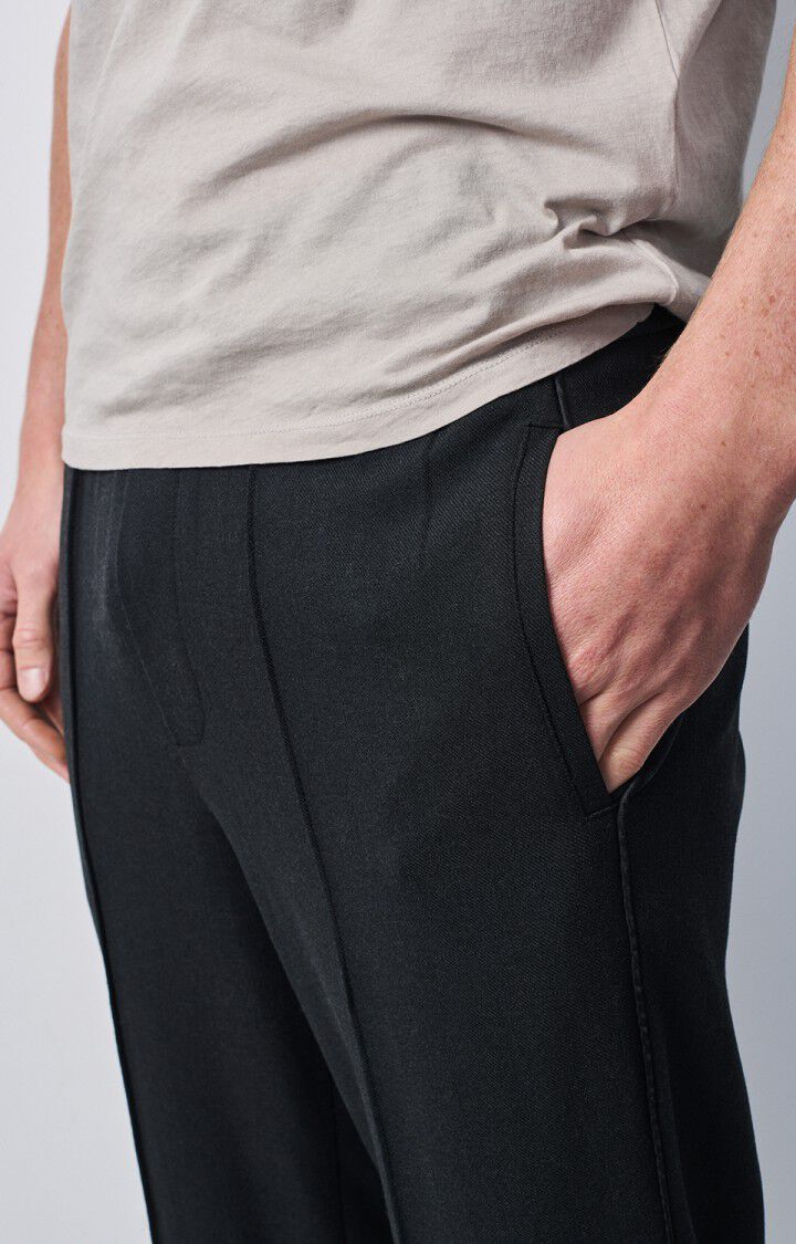 Men's trousers Pukstreet, CARBON MELANGE, hi-res-model