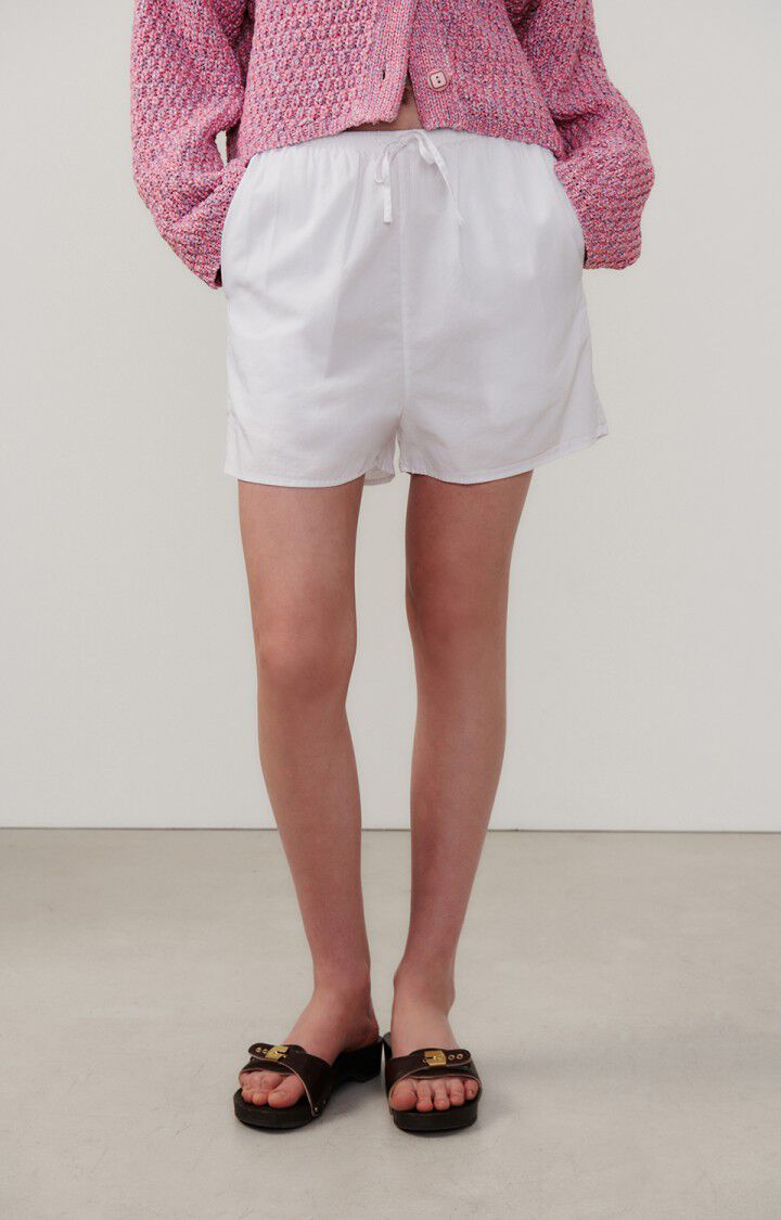 Women's shorts Iskorow, WHITE, hi-res-model