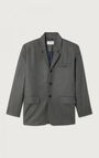 Men's blazer Wobby, MELANGE CHARCOAL, hi-res