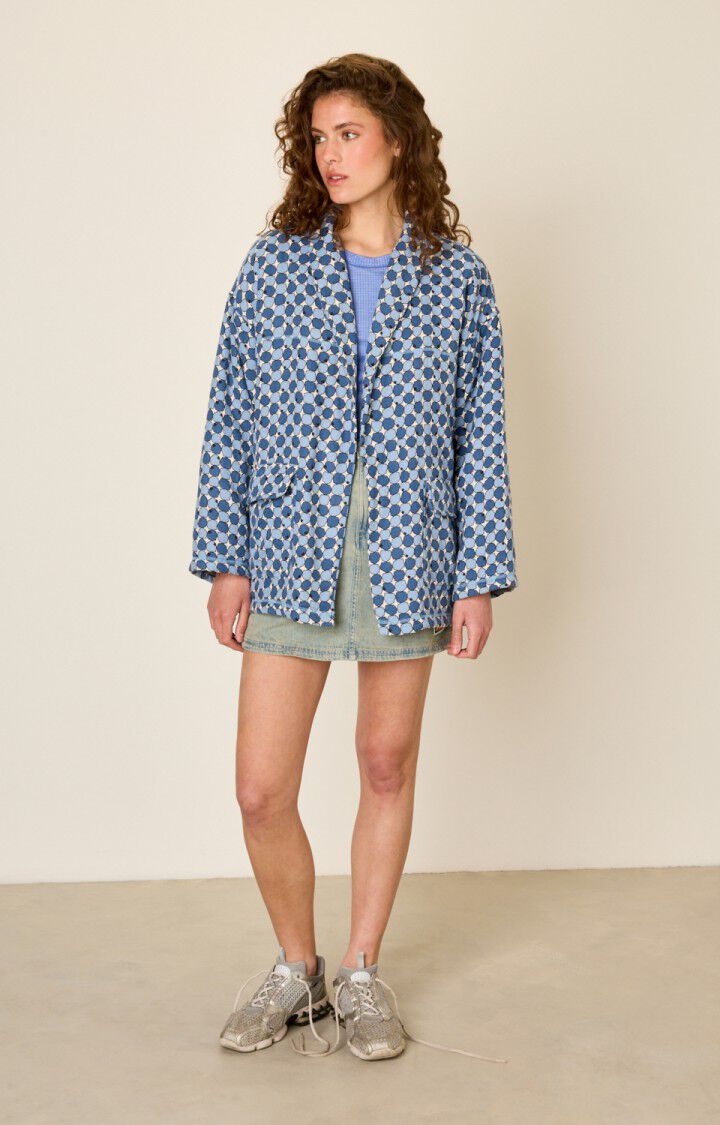 Women's jacket Yuzy - SACHA - Blue - Blanc - XS-S