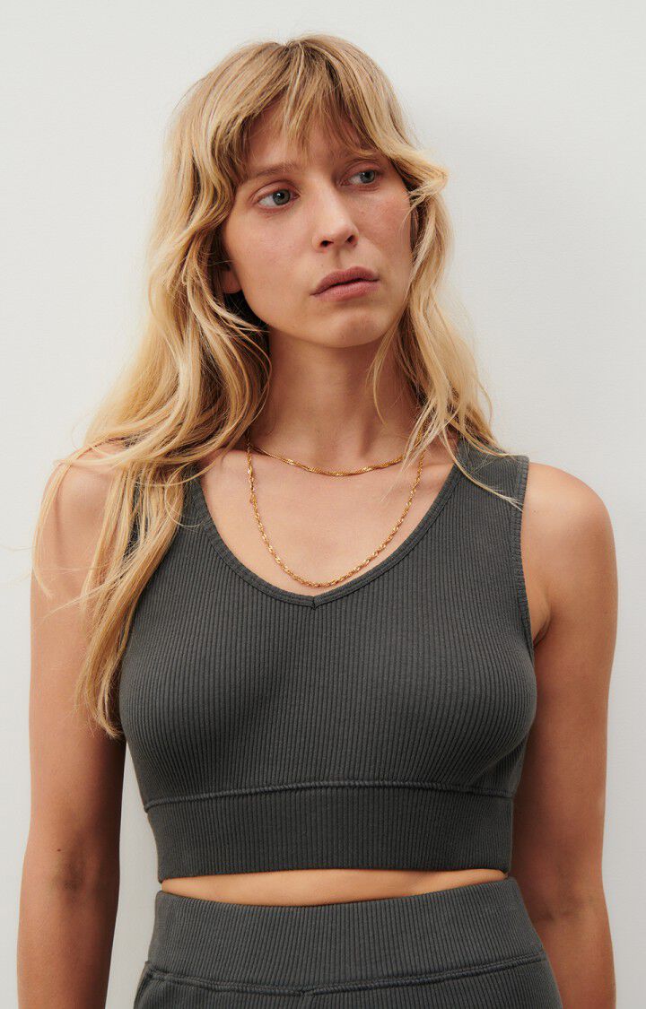 Women's bra Piwik, MELANGE CHARCOAL, hi-res-model