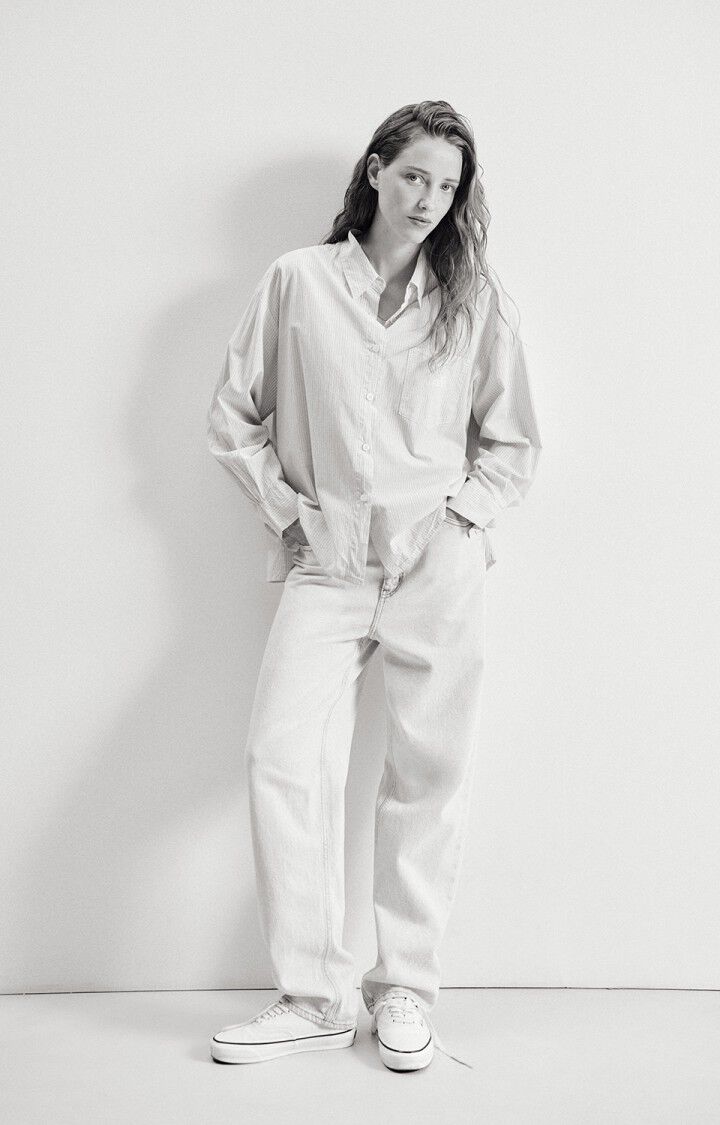 Women's shirt Eluabird, BLUE STRIPES, hi-res-model