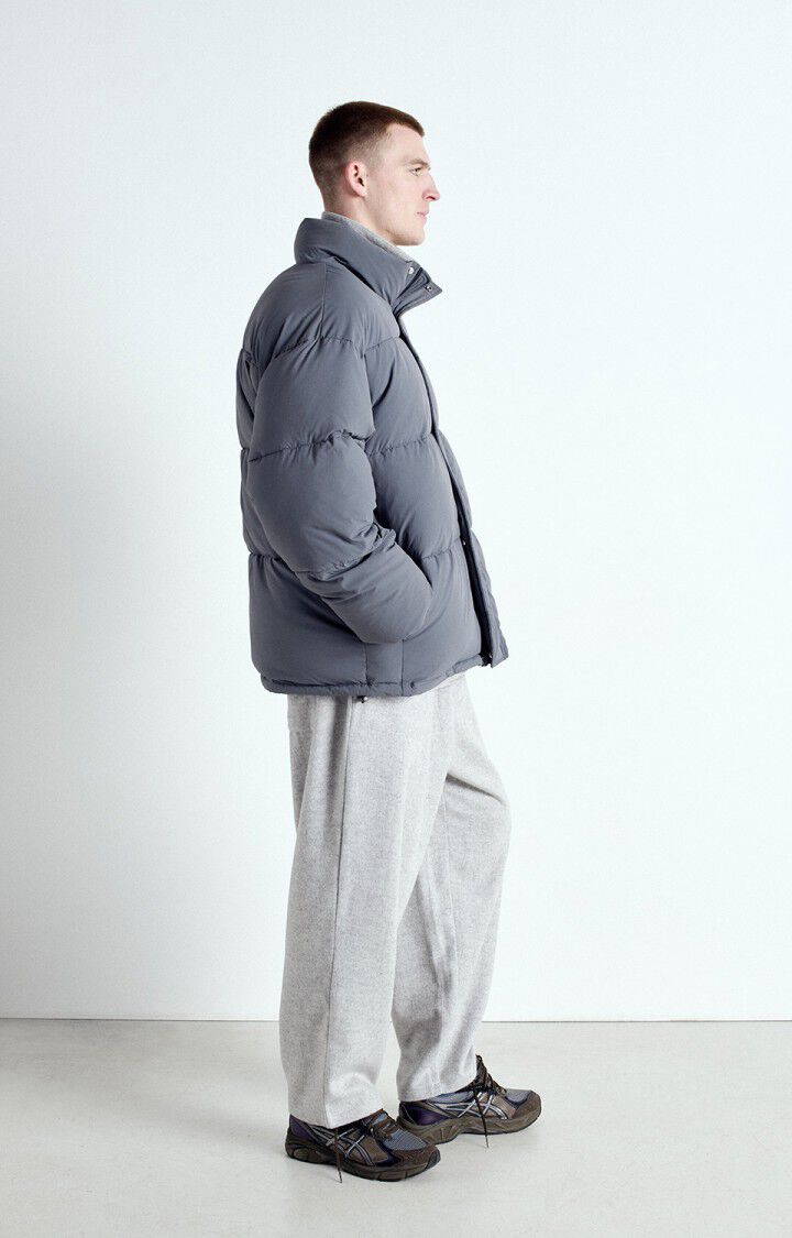 Men's padded jacket Zaxoo, STEEL, hi-res-model