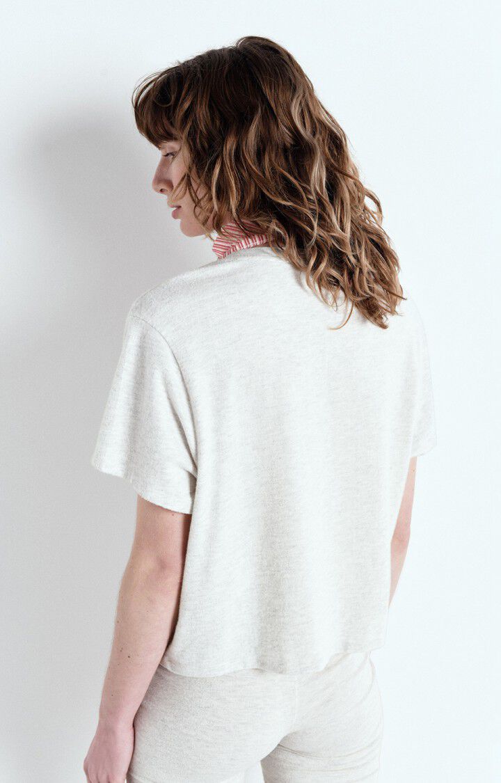 T-shirt femme Ypawood, GRIS CHINE, hi-res-model