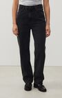Women's droit long jeans Yopday, BLACK SALT AND PEPPER, hi-res-model