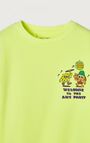 T-shirt bambini Fizvalley, GIALLO NEON, hi-res