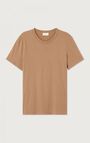 Men's t-shirt Gamipy - HAZELNUT - Brown - M