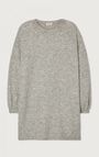 Women's dress Vitow, MELANGE LIGHT GREY, hi-res