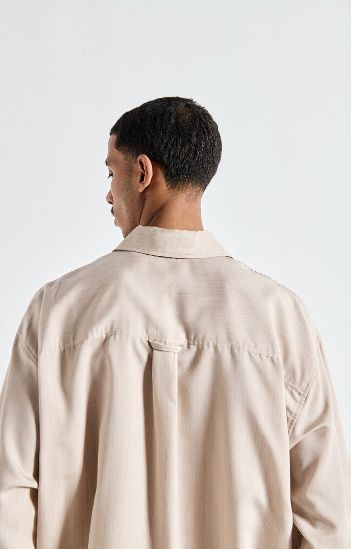 Herrenhemd Okyrow, OLIVIER GESTREIFT DINKEL, hi-res-model