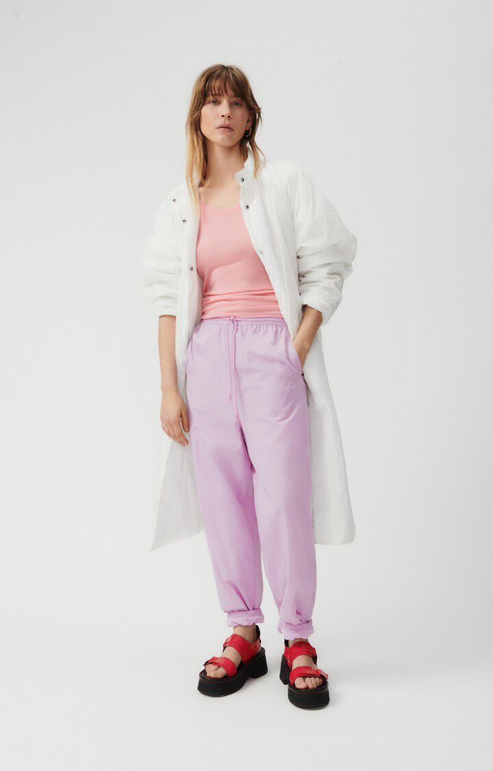 Women's trousers Ikino, MAUVE, hi-res-model