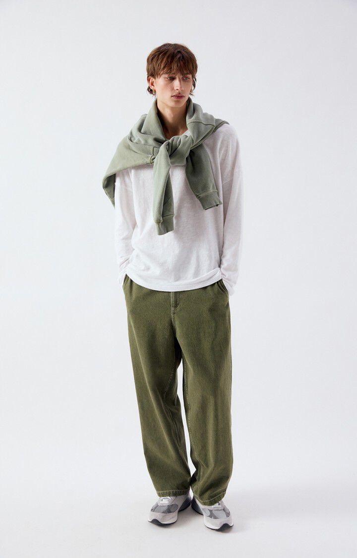 Men's straight jeans Uzatown, KHAKI, hi-res-model