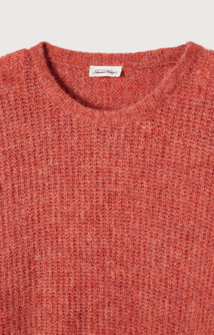 Pull homme East - CAPUCINE CHINE - Rouge - S