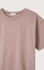 T-shirt femme Fizvalley - JACINTHE VINTAGE - Rose - S