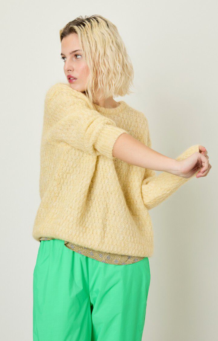 Women's jumper Dolsea - VANILLA MELANGE - Yellow