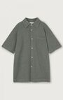 Men's shirt Didow, CHARCOAL MELANGE, hi-res