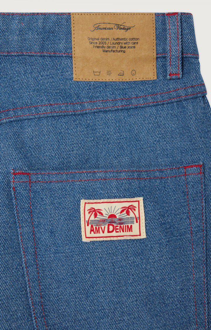 Damen-Kurze Hose Faow - BLUE - Blau - S