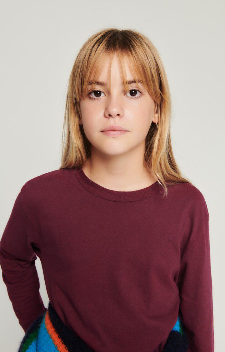 T-shirt enfant Gamipy, BORDEAUX VINTAGE, hi-res-model