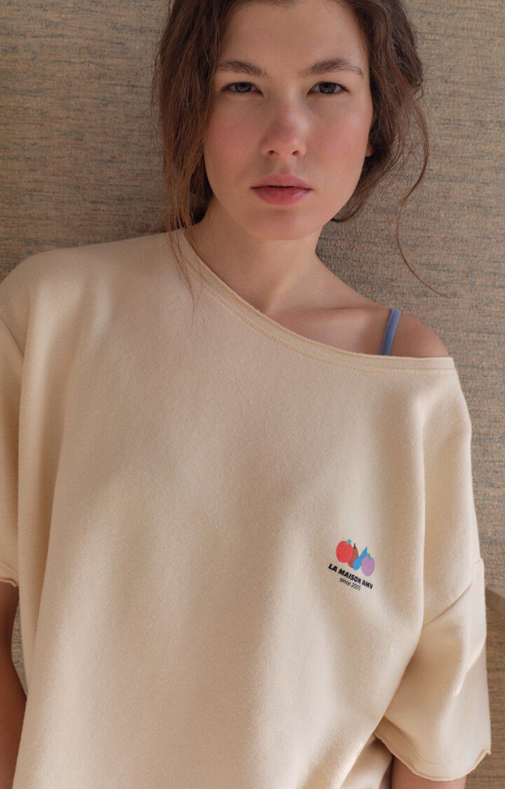 Women's t-shirt Atubay - ECRU - Beige - S