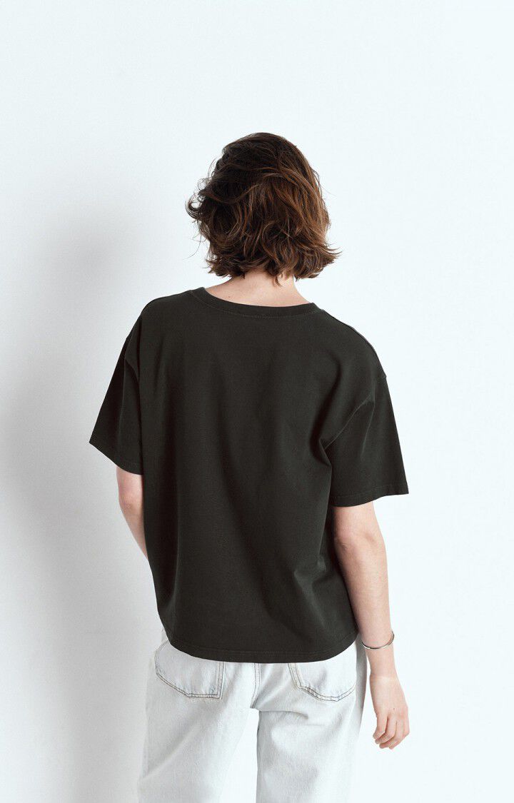 T-shirt femme Fizvalley - CARBONE VINTAGE - Noir - S