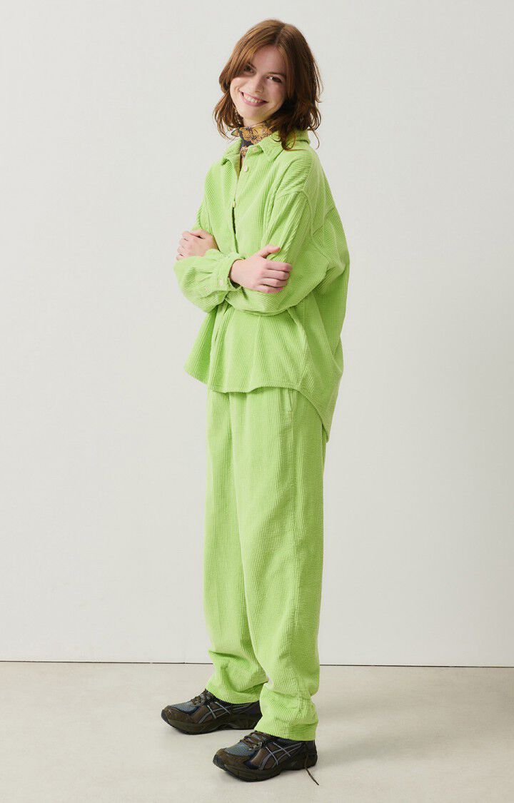 Women's trousers Padow, VINTAGE PISTACHIO, hi-res-model