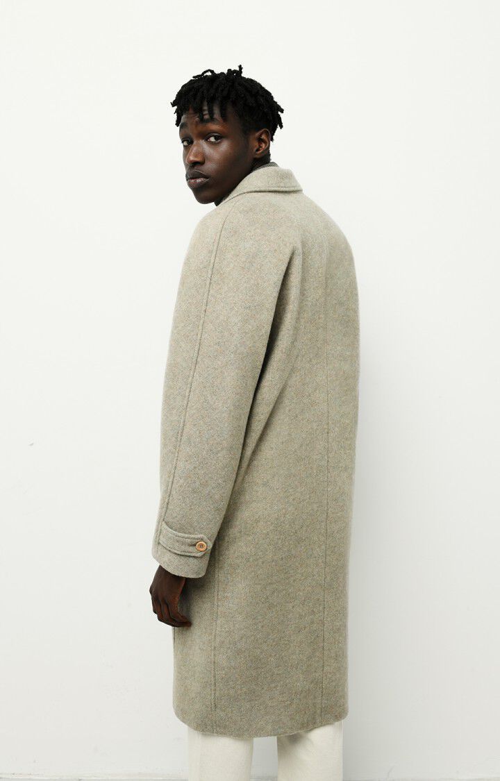 manteau laine oversize homme