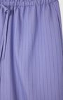 Women's trousers Okyrow - IRIS STRIPED - Violet - Bleu - S