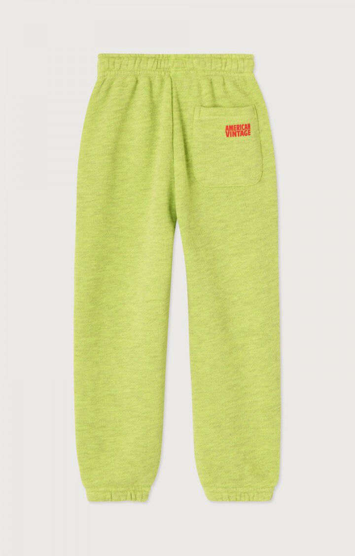 Kid's joggers Doven, OVERDYED FLUORESCENT YELLOW, hi-res