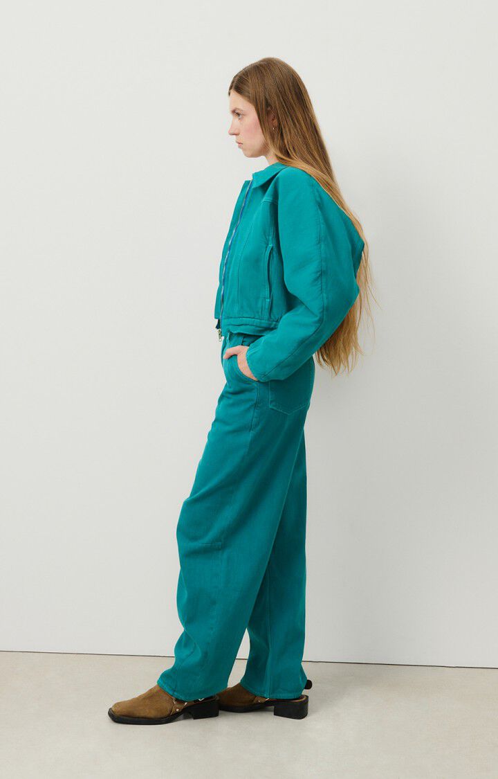 Damenjeans Nyolow, &Uuml;BERF&Auml;RBTER SMARAGD, hi-res-model