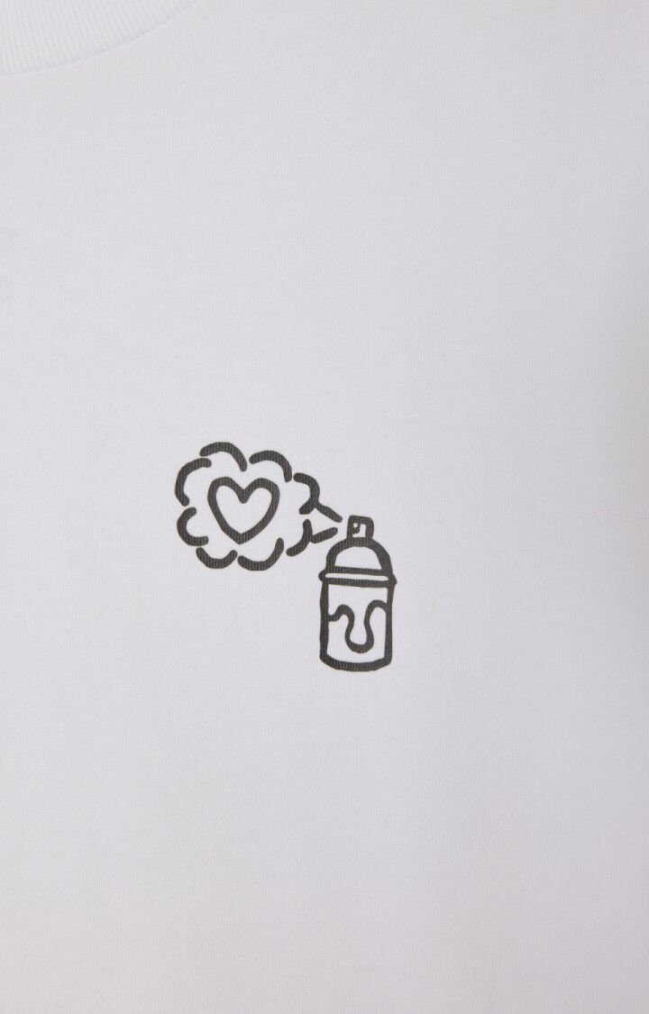 Unisex T-shirt Timothy Goodman, WHITE, hi-res