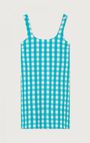 Women's dress Naroz - AQUATIC VICHY - Blue - Blanc - S