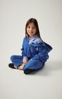 Kid's hoodie Doven, OVERDYED ROYAL BLUE, hi-res-model