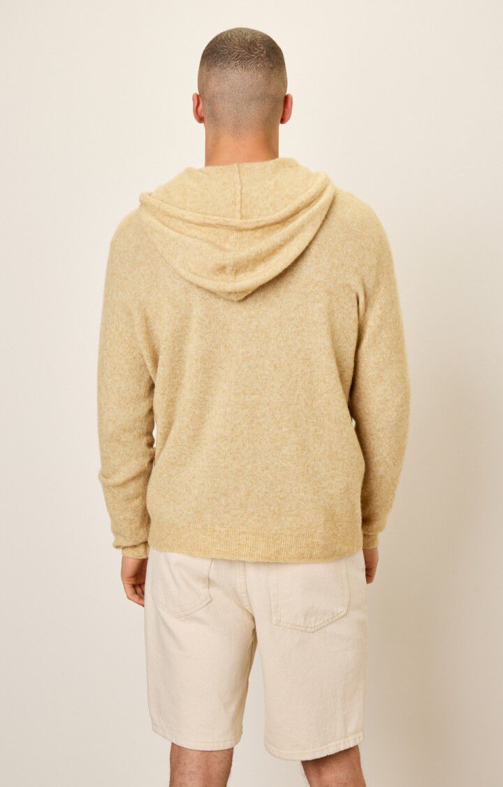 Men's cardigan Razpark, BEIGE MULTIMELANGE, hi-res-model