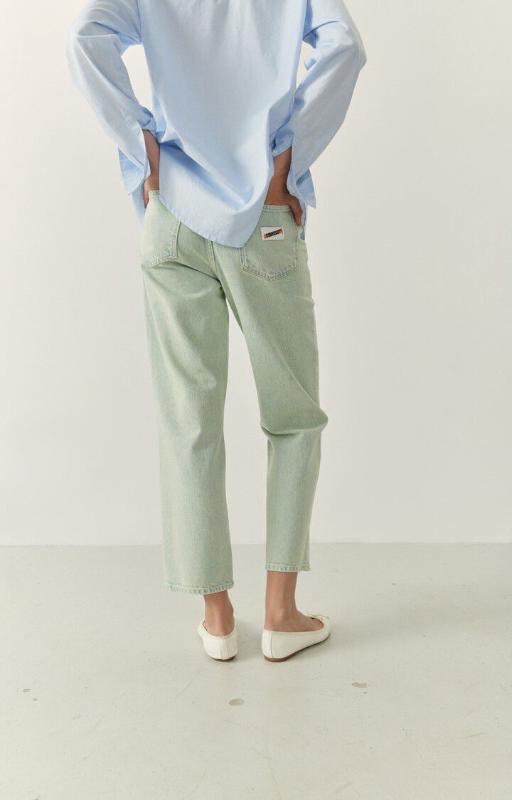 Women's straight leg jeans Joybird, SUR TEINTURE VERT, hi-res-model