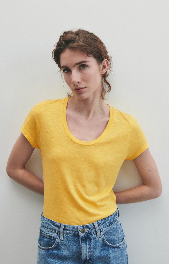 T-shirt donna Jacksonville, BOTTONE D'ORO VINTAGE, hi-res-model