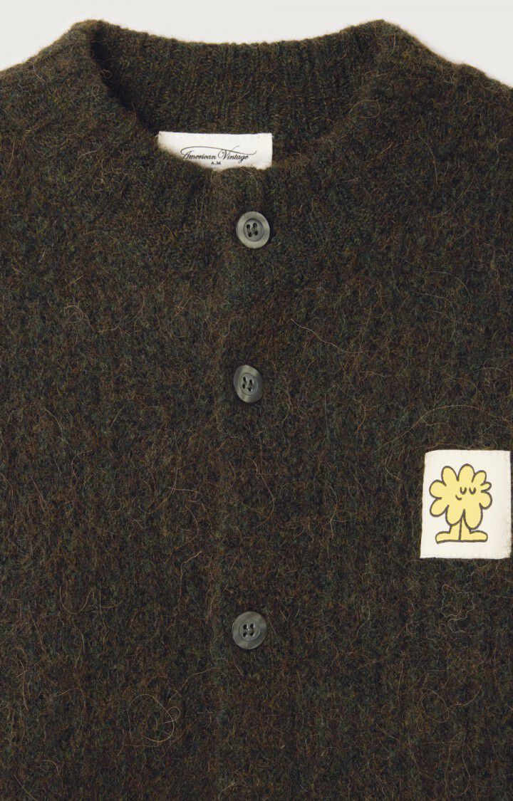 Kids' cardigan East, SPRUCE MELANGE, hi-res