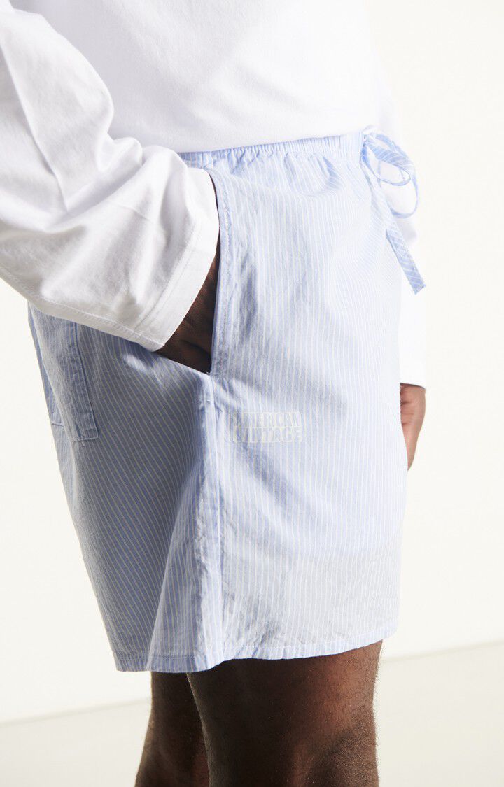 Men's shorts Eluabird - BLUE STRIPES - Blue - Blanc - S