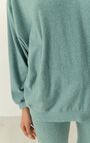 Women's sweatshirt Ypawood, ALOE VERA MELANGE, hi-res-model