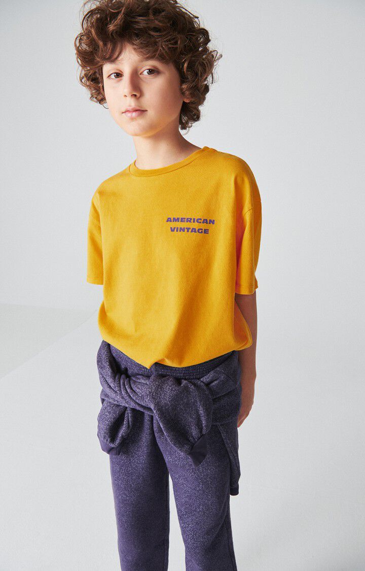 Kids’ t-shirt Fizvalley, CANARY VINTAGE, hi-res-model