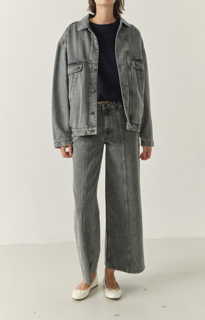 Jeans rectos mujer Yopday, GREY, hi-res-model