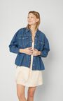 Women's shirt Lazybird, BLUE, hi-res-model