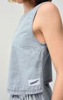 Women's top Paybou - BLUE SNOW - Blue - L
