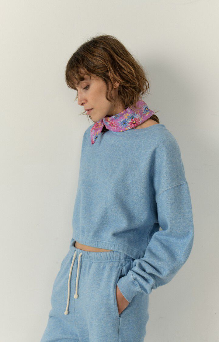 Damessweater Pieburg, SKY BLUE GEVLEKT, hi-res-model