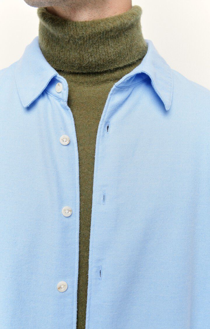 Men's shirt Dakota, SKY BLUE MELANGE, hi-res-model