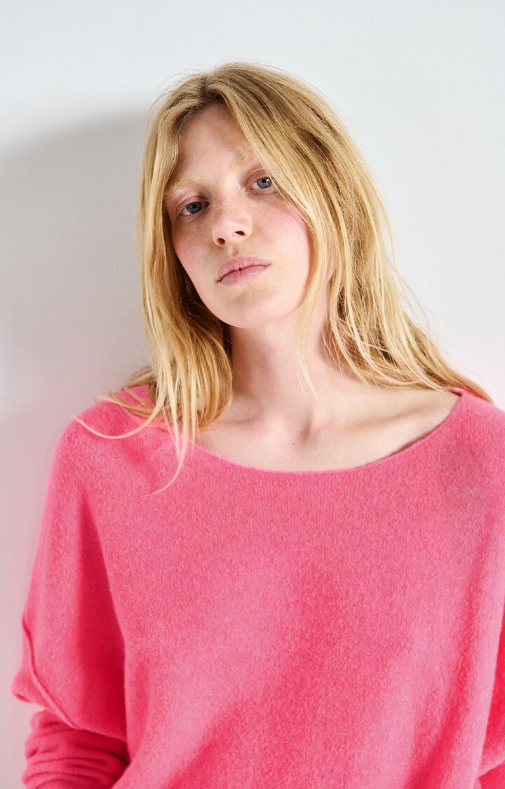 Women's jumper Damsville, FLUO PINK, hi-res-model
