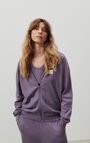 Women's sweatshirt Bozy, MOTTLED FIG, hi-res-model