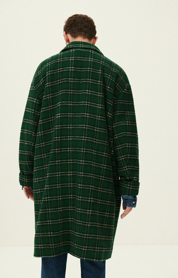 Men's coat Nawtown, GREEN TARTAN, hi-res-model
