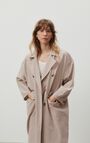 Women's coat Kybood, BEIGE STRIPES, hi-res-model