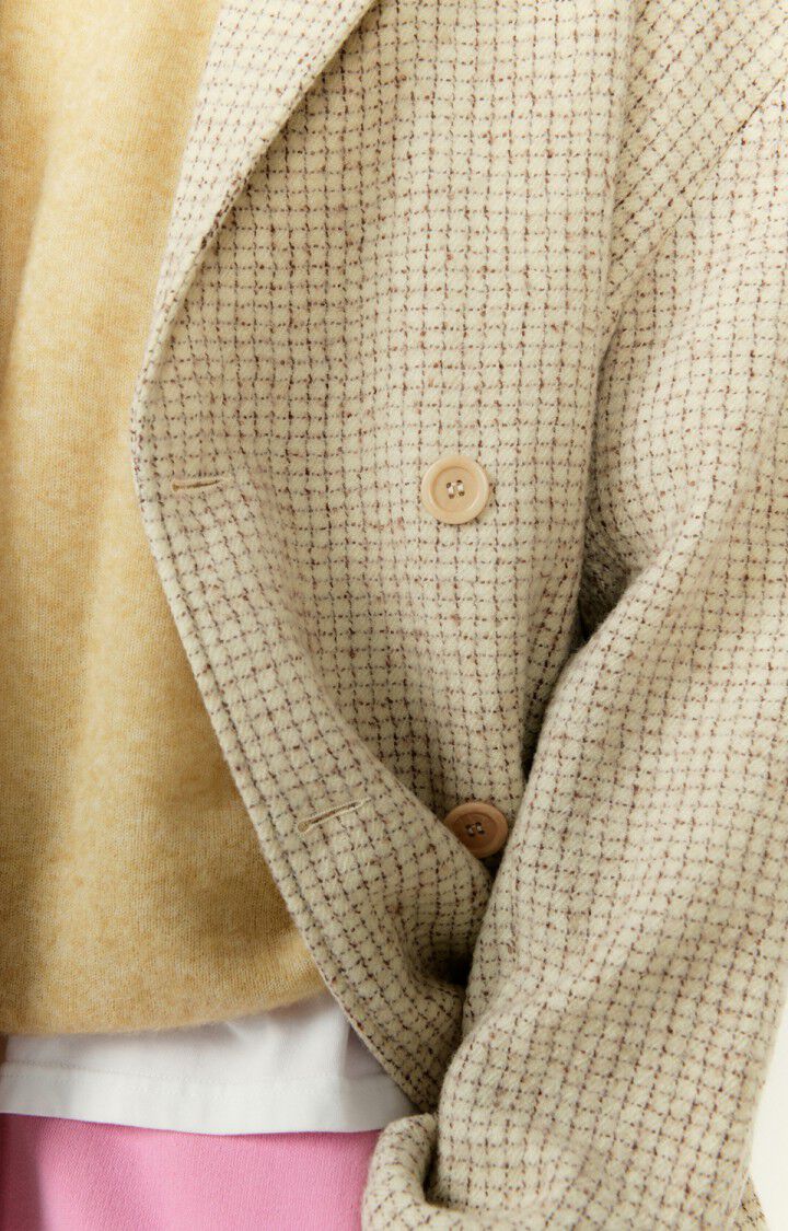 Men's coat Tunay, ECRU CHECK, hi-res-model