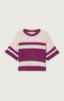 Women's jumper Pagaville, ECRU AND INDIAN PINK, hi-res